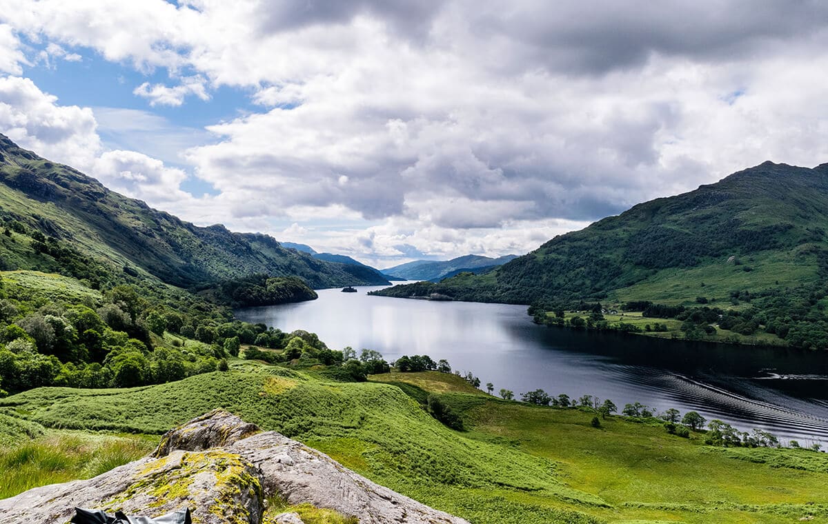 Sustainability - lush British countryside